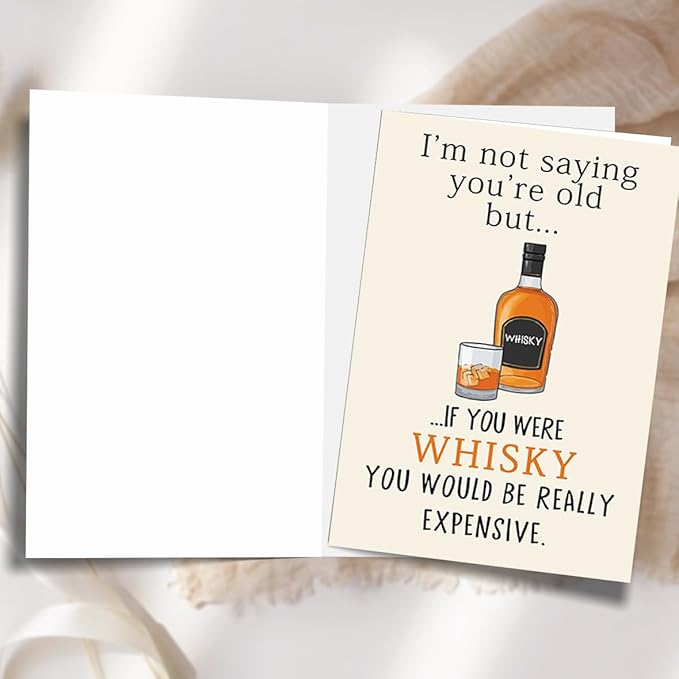 Funny Birthday Cards for Men, Husband, Boyfriend, Him – Happy Birthday Gifts for Friend's