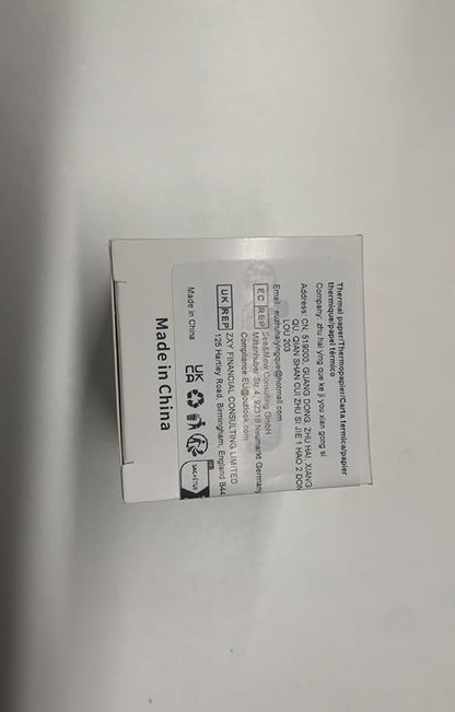 Phomemo Purple Circle Thermal Sticker Label Compatible with M100/M110/M220/M250/M120/M200/M150 Label Maker, Size 1.96" x 1.96" Round Thermal Label