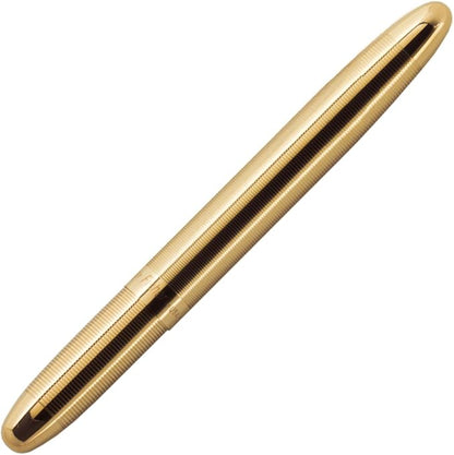 Fisher Space Pen Bullet Pen, Ballpoint, Black Ink, Gold Lacquered Brass, Gift Box