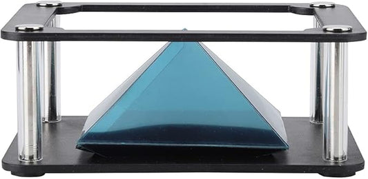 Smartphone Hologram Projector, 3D Holographic Display Stand 3.5-6inch Mobile Phone Hologram Projector Bracket (Cylindrical )