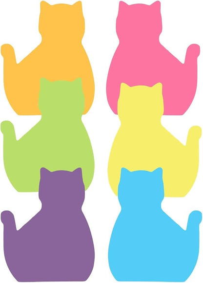 180 Sheets Cat Sticky Notes Set, Cat Lover Gifts for Women, Cute Office Supplies - Desk Accessories for Work, School, Office