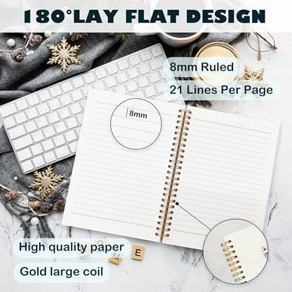 BearCake small Christian Notebook,Christian Notebook for Women,Christian floral Notebooks,morning journal,His Mercies are New Every Morning,Bible journaling Notebook 5.5x8.3