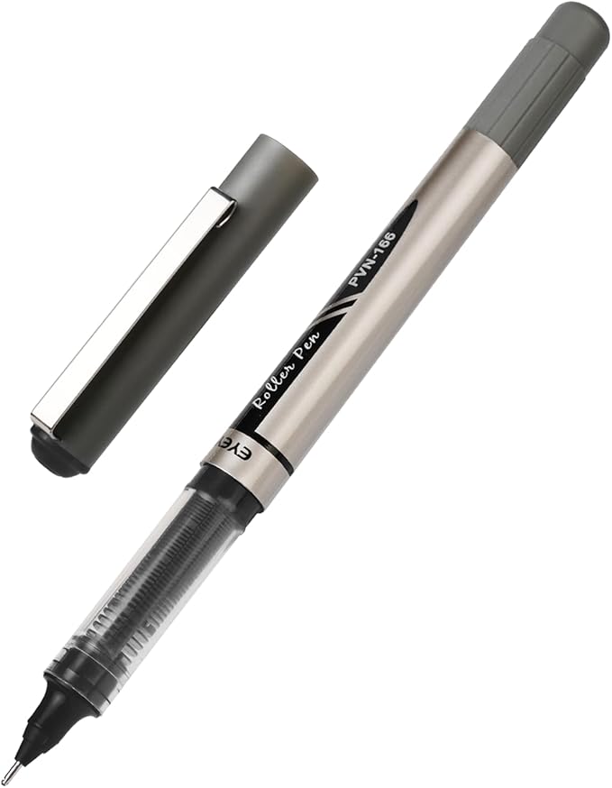 EYEYE Multicolor Rollerball Pens 0.7mm, 6 Assorted Colors Roller Ball Pen Medium Point Quick Dry, Liquid Ink Pen Fine Point Smooth Writing Pens for Journaling, Note Taking, Office, Doodling & Gifts