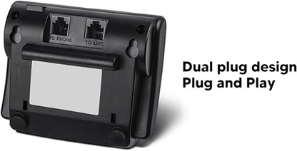 Call Blocker for Landline Phones, Caller ID Box Call Blocking Device with LCD Display - Stop Unwanted Calls, Robocalls, Spam, Telemarketers