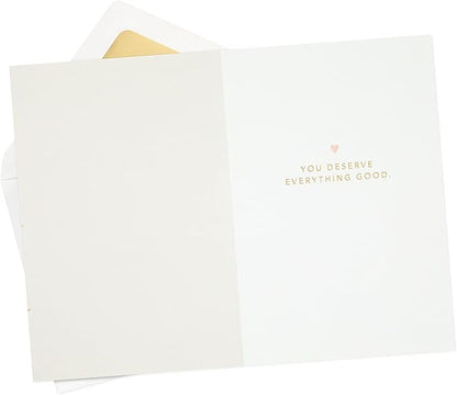 Hallmark Signature Birthday Card for Husband, Wife, Boyfriend, Girlfriend (One I Love)