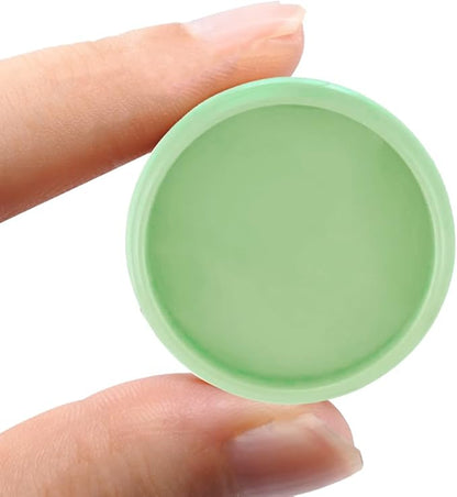 100PCS Discbound Notebook Accessories Expansion Planner Discs Binder Rings Loose-Leaf Plastic Book Binding Disc(Light Green,0.9"/24 mm)