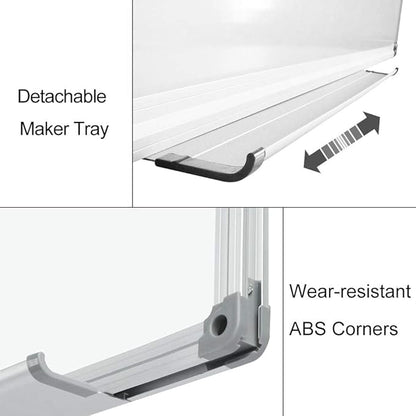 XIWODE Large Magnetic Dry Erase Board，Whiteboard for Wall, 36 x 72 inches, Whiteboard Marker Board Writing Board，Silver Aluminum Frame, Durable,Whiteboard for Home School & Office