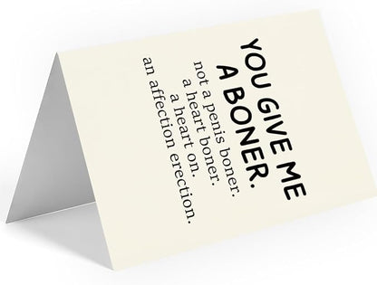 Funny Birthday Card & Gifts for Husband, Boyfriend, Him, Happy Anniversary Card & Gifts, Valentine Day Gifts, Card