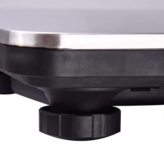 660lbs Postal Scale LCD Digital Scale Floor Platform Scale 300kg Capacity for Shipping Weighing