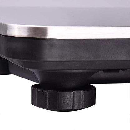 660lbs Postal Scale LCD Digital Scale Floor Platform Scale 300kg Capacity for Shipping Weighing