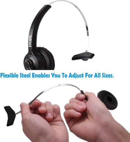 VoiceJoy Corded Headset with Microphone for Cisco IP Telephone 7940 7960 7970 7962 7975 7961 7971 7960 8841 9941 M12 M22 and All 79xx Series