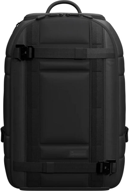 Db Journey Ramverk Backpack - Durable Travel Backpack with Laptop Compartment & Pockets for Work, Luggage Backpack with Roller Bag Hook Up System, 21L - Black Out