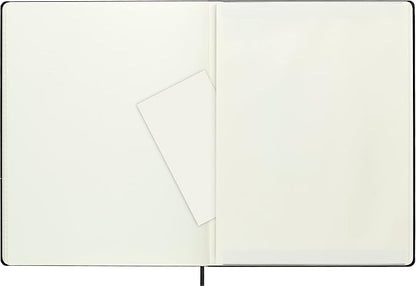 Moleskine Classic Notebook, Hard Cover, XXL (8.5" x 11") Ruled/Lined, Black, 192 Pages