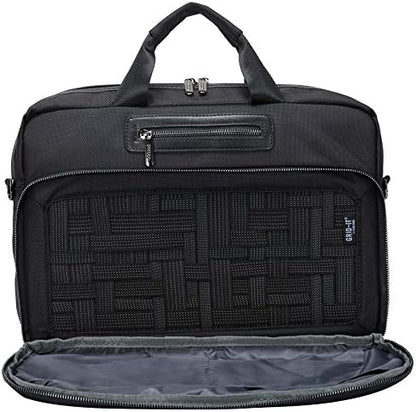 Cocoon MCP3355BK Buena Vista 16" Laptop Brief with Built-in Grid-IT!® Accessory Organizer (Black)