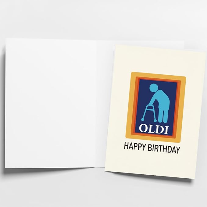 Funny Birthday Card | Funny Birthday Cards for Men, Women, Dad, Mom, Brother, Sister, and Anyone | Birthday Decorations & Gifts | Happy Birthday Card