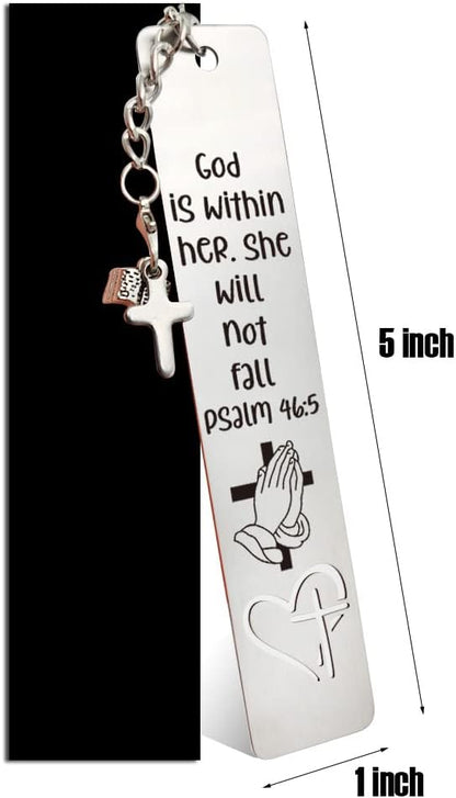 Inspirational Bookmarks Gifts for Women, Friends, Book Lover, Christian Gifts for Women, Friend, Coworker, Boys, Religious Gifts for Daughter, Son, Faith Gifts for Women, Teacher, Readers- WB72
