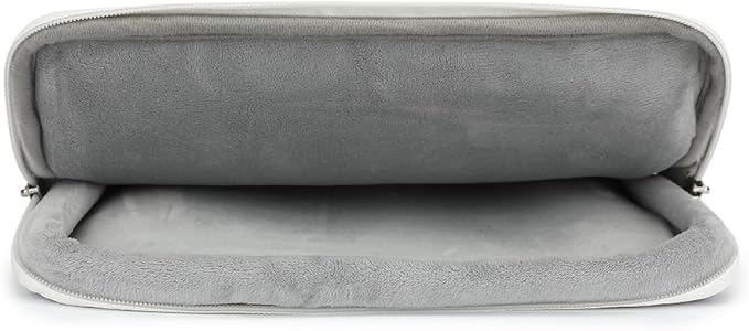 canvaslife 360° Protective Laptop Sleeve Case Bag with 3 Pockets for 14 inch Dell HP Lenovo Laptop and MacBook Pro 14 inch,Surface Laptop 14.4 inch (Blue leaf)