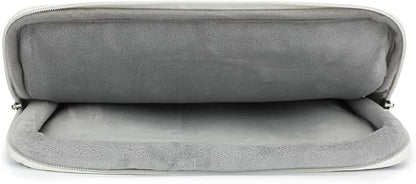 canvaslife 360° Protective Laptop Sleeve Case Bag with 3 Pockets for 14 inch Dell HP Lenovo Laptop and MacBook Pro 14 inch,Surface Laptop 14.4 inch (Blue leaf)