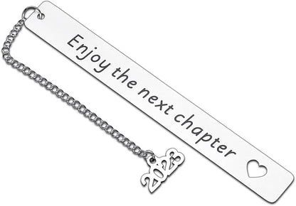 Retirement Gifts for Women Bookmark Farewell Gifts for Coworkers Colleague 2023 Graduation Gifts for Her Him College Inspirational Christmas Birthday Gifts for Teen Boys Girls Best Leaving Metal Gift