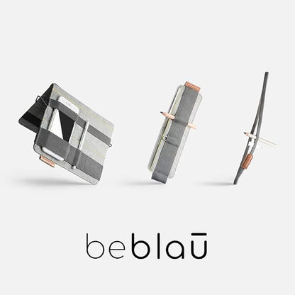 Beblau Slim Portable Tech Organizer – Attachable Laptop & Notebook Accessory | Fits 13"-17" | Backpack Insert & Desk Organizer | Office, Home, & School | Work-from-Home Essentials | Christmas Gift