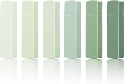 Temiary 6Pcs Mini White Out Tapes for Instant Correction, Cute Whiteout for Writing, Aesthetic Correction Tape Set Easy To Use for Students School Office Supplies (Green)