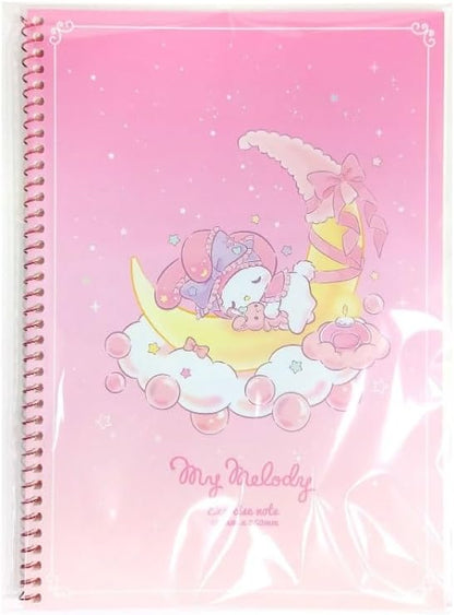 Cute Unruled Blank Spiral Notebook, About 60 Sheets, 7.3 x 10.3 Inches, About 60 Sheets (Pink)