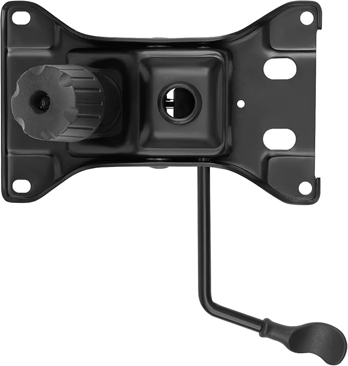 500Lbs Office Chair Replacement Parts, w/ 6'' x 10.2" Mounting Holes Chair Base Heavy Duty Plate Swivel Tilt Control Seat Mechanism for Executive and Gaming Chair