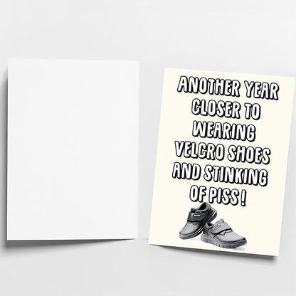 Funny Birthday Cards for Men - Unique, for Older Men, Dads, Husbands, Friends, Brothers