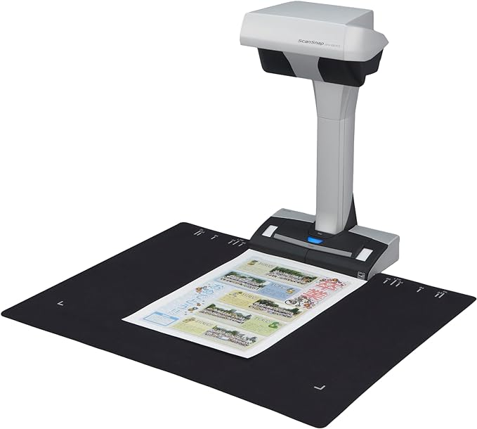 ScanSnap SV600 Overhead Book and Document Scanner, Black