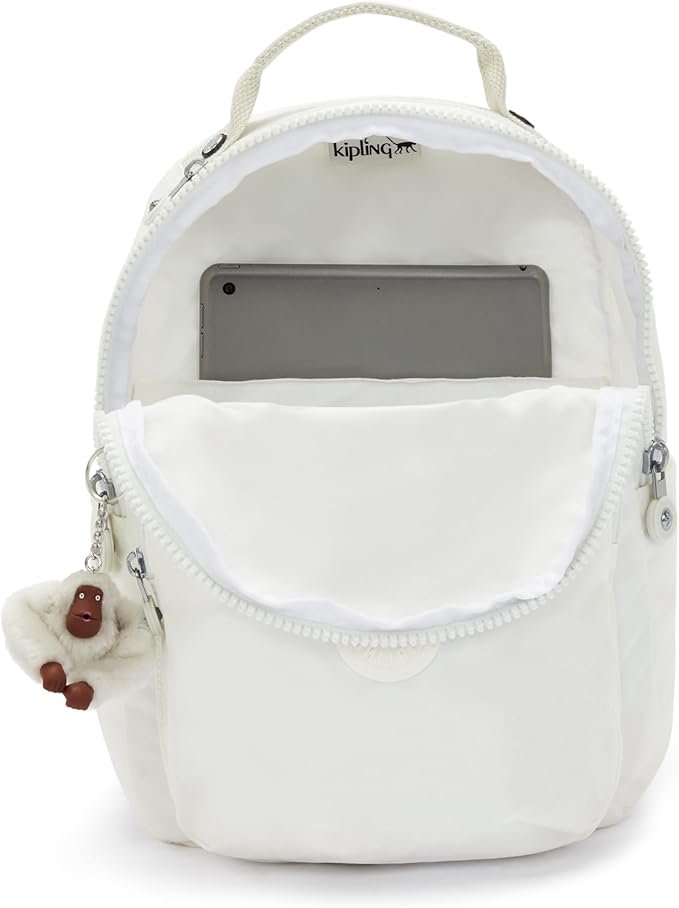 Kipling Women's Seoul Small Tablet Backpack, Durable, Padded Shoulder Straps with Tablet Sleeve