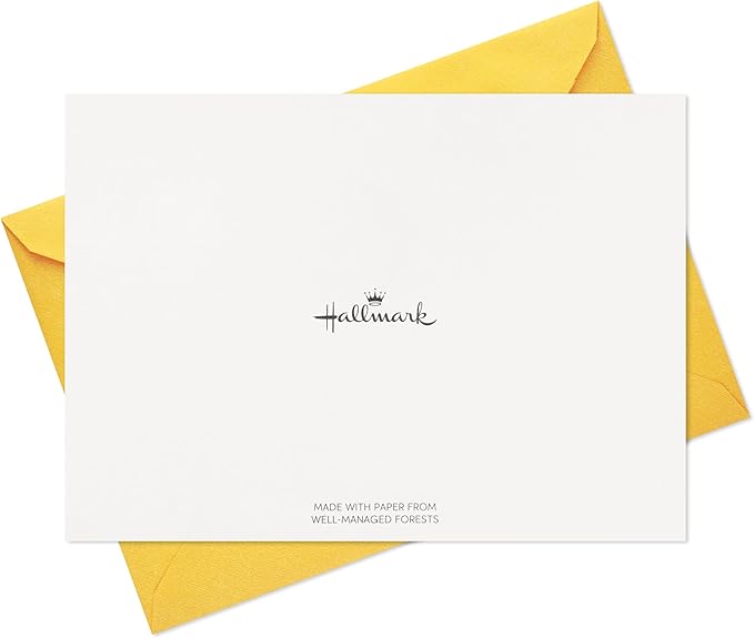 Hallmark Blank Cards Assortment, 24 Cards with Envelopes (Citrus, Greenery, Gingham, Strawberries) for Easter, Mother's Day, Any Occasion