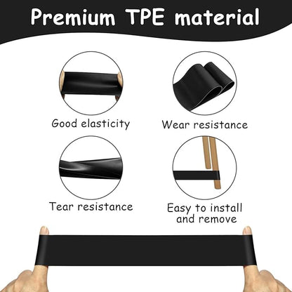 12 Pack Chair Bands for Kids with Fidgety Feet, ADHD Tools for Kids, ROOKEA Sensory Room Must Haves for Adhd Kids Fidget Chair Bands Autism Classroom Must Haves ADHD Tools for Classroom Home Chairs