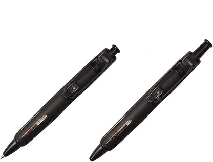 Tombow 56065 AirPress Ballpoint Pen, Black, 1-Pack. Pressurized Pen Easily Writes Overhead and on Wet Paper
