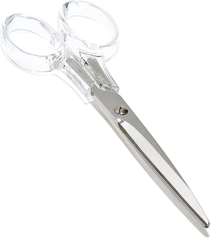 OfficeGoods 3 Piece Acrylic Desk Set - Includes Ruler, Staple Remover, Scissors - Functional & Elegant Desk Accessories - Stationary Tools for Home, Office, and School - Silver