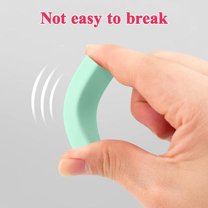 M&G 4+1 Pack Rubber Erasers Sliding Retractable Eraser, Soft Cute Erasers Push Pull Large Pencil Eraser with Plastic Sleeve 4 Refill Eraser for Students Kids, School Office Home Supplies (Green)