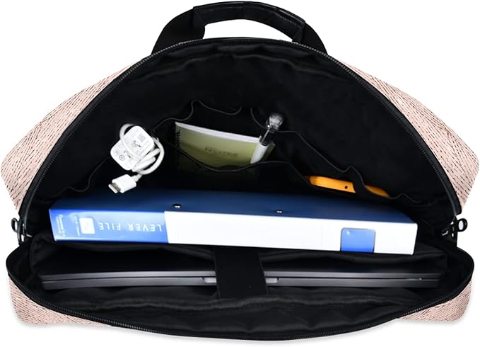 ALAZA Rose Gold Glitter Mermaid Scales Laptop Messenger Bag Case Sleeve Briefcase Women, Multi02