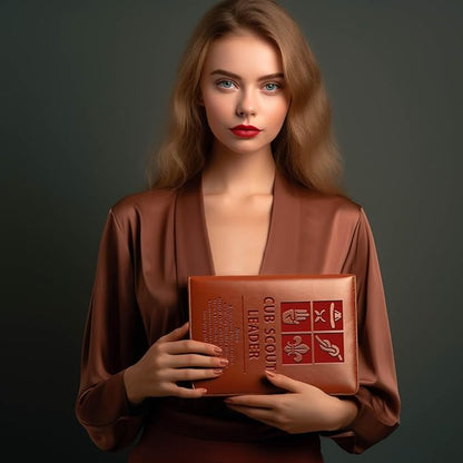 Scout Gift Scout Leader Writing Notebook Gift Scout of Honor Gift Scoutmaster Gift Scout Ceremony Gift (CUB SCOUT LEADER)