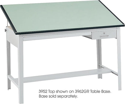Safco Products 3962GR Precision Drafting Table Base for Use with 3952, 3953 Table Top, Sold Separately, Gray