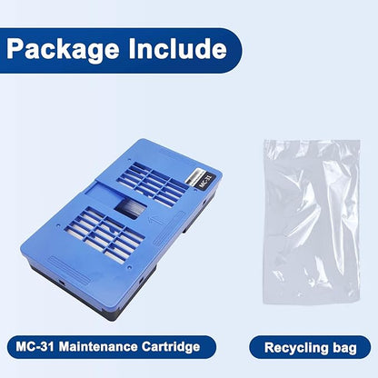 MC-31 MC31 Maintenance Cartridge Replacement for Canon Imageprograf Ta-20 Ta-30 TM-200 TM-205 TM-300 TM-305 TM-5200 TM-5205 TM-5300 TM-5305 Printers