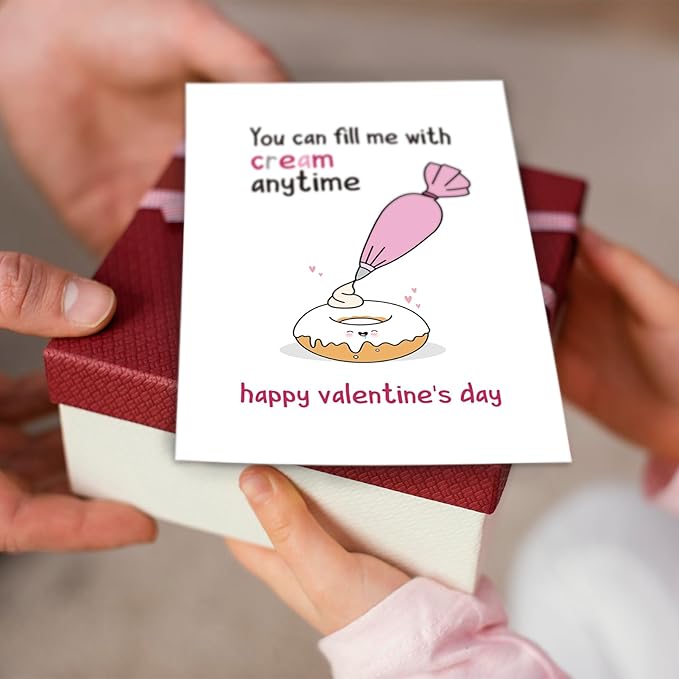 Ogeby Naughty Valentines Day Card Gifts for Him Her