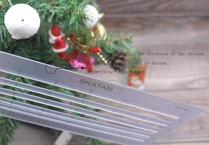 SKATAN Letter Writing and Envelope Addressing Guide, fits a Wide Range of Letter Paper and Envelopes