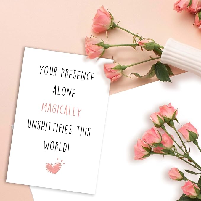 Happy Best Friend Birthday Card, Gifts for Bestie Women, BFF Birthday Cards, Bestie Sister Friendship Card for Lady Girl