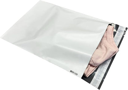 Colored Poly Mailers Pack of: (White, 10" x 13" pack of 500) Be creative with your packaging with Colored mailers