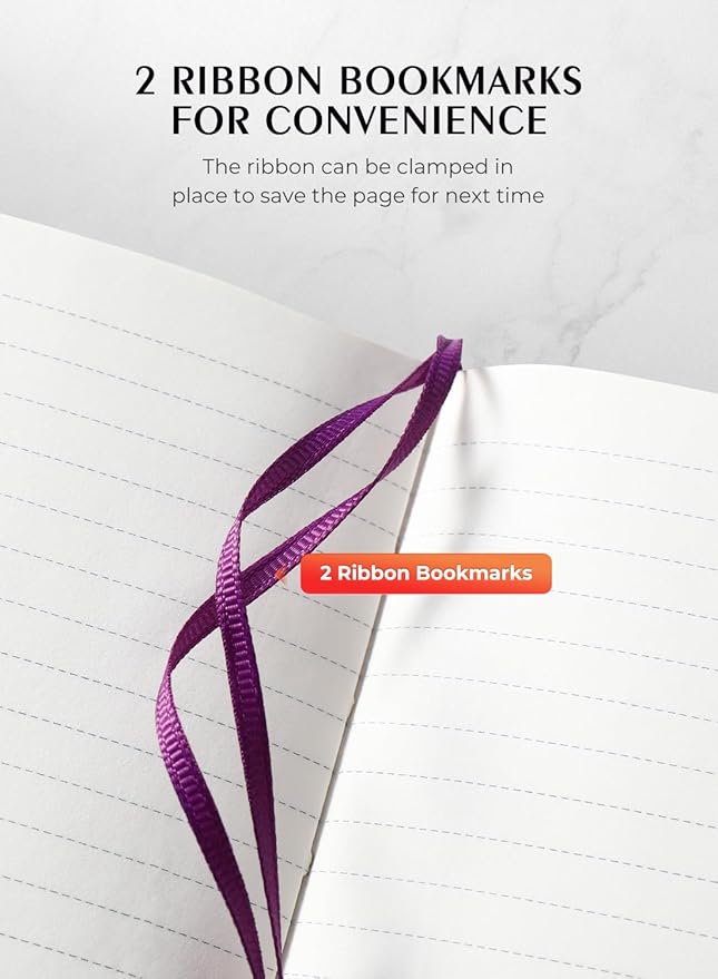 AISBUGUR Pocket Notebook, Small Notebook, 2-Pack Total 320 Pages,3.7" x 5.7" Pocket Notebook (2 Pack, Purple)