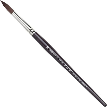 Winsor & Newton Galeria Round Short Handle Brush, Size 10