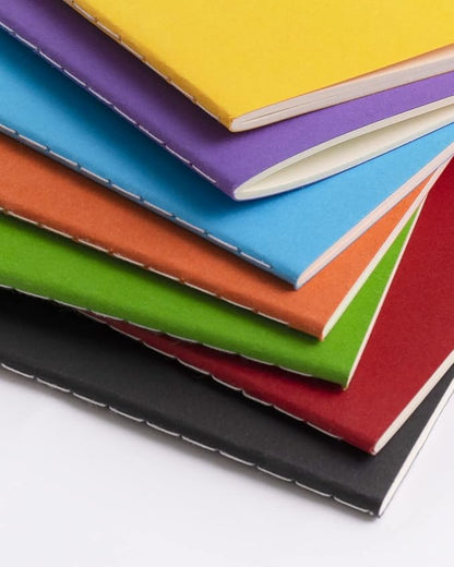 Gwybkq Small Blank Notepads Bulk 36 Pack Mini Pocket Notebooks Journal Set Colorful Cover Notebooks for Kids 3.5 x 5.5 Inches, 30 Sheets/60 Pages