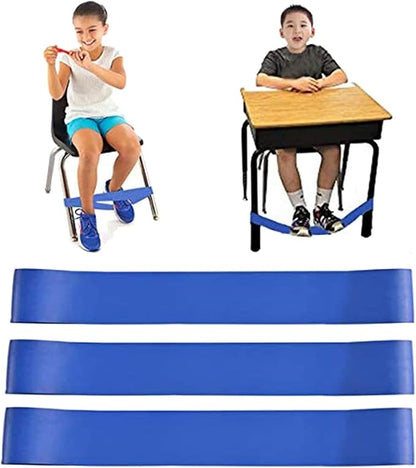 Chair Bands for Kids with Fidgety Feet, Alternative Seating in Classrooms, for Kids with Sensory ADHD ADD Autism and Sensory Needs