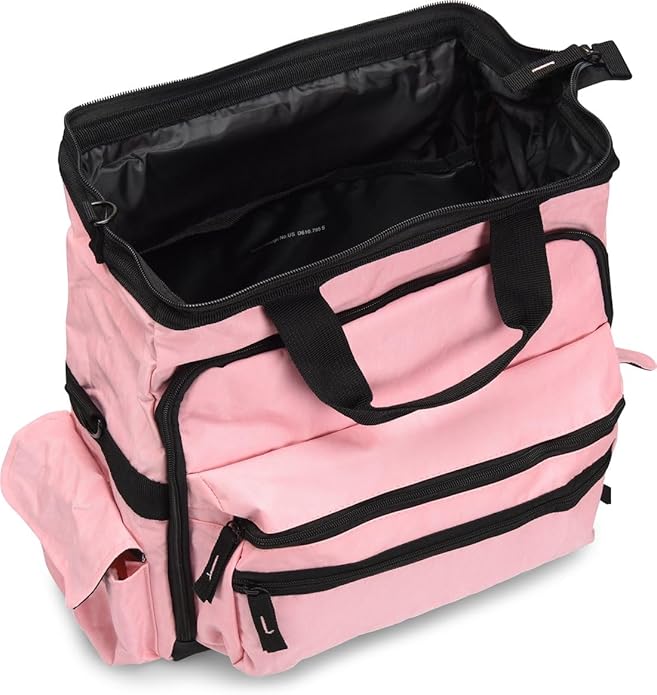 Nurse Mates Ultimate Nursing Bag | Multiple Compartments | Interior Laptop Compartment | Durable Zippers