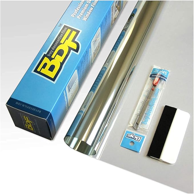 BDF NSN70 Window Film Transparent High Heat Rejection & UV Cut (Very Light) - 24in X 14ft