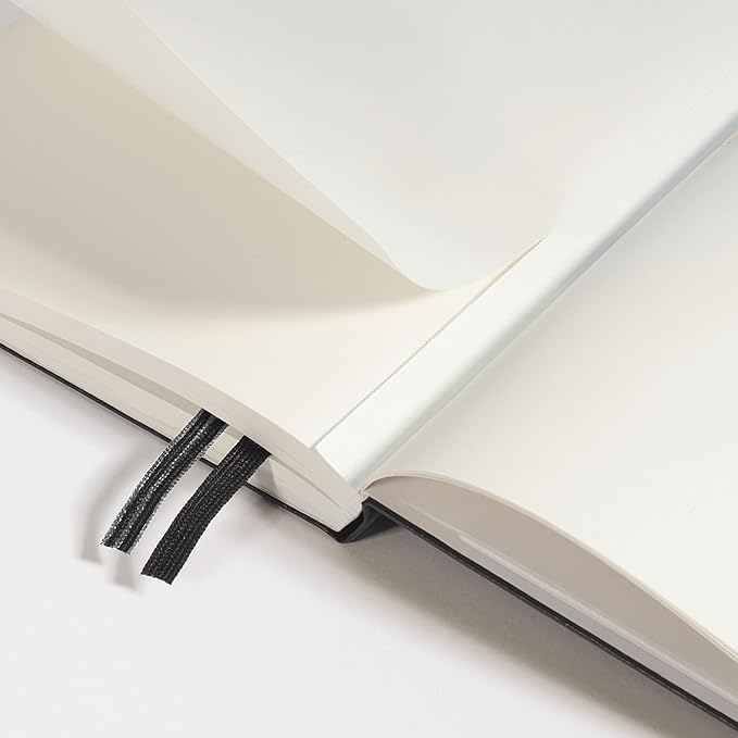 LEUCHTTURM1917 - Notebook Hardcover Composition B5-219 Numbered Pages for Writing and Journaling (Port Red, Plain)